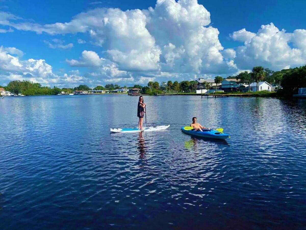 Blue Heron House, Private 4 Bedroom Waterfront W Heated Pool And Fire Pit Ruskin Eksteriør billede