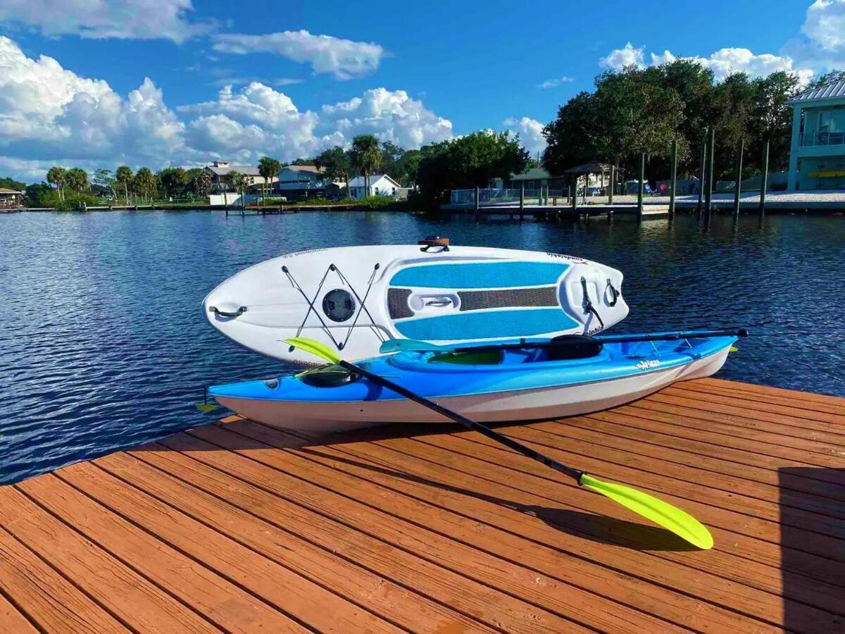 Blue Heron House, Private 4 Bedroom Waterfront W Heated Pool And Fire Pit Ruskin Eksteriør billede