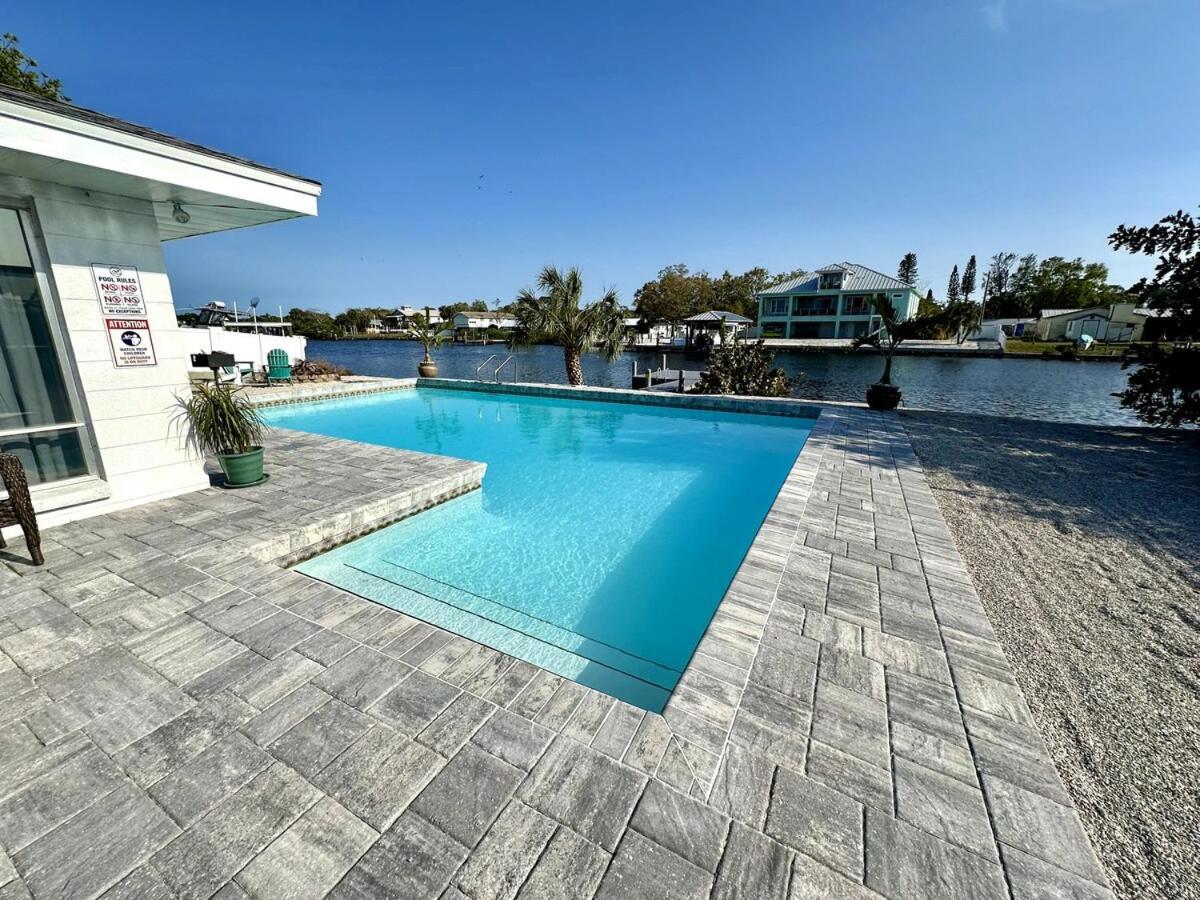 Blue Heron House, Private 4 Bedroom Waterfront W Heated Pool And Fire Pit Ruskin Eksteriør billede