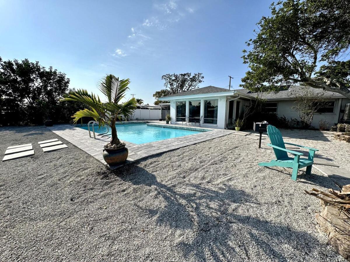 Blue Heron House, Private 4 Bedroom Waterfront W Heated Pool And Fire Pit Ruskin Eksteriør billede